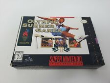 Olympic Summer Games Atlanta 96 box art for Super Nintendo